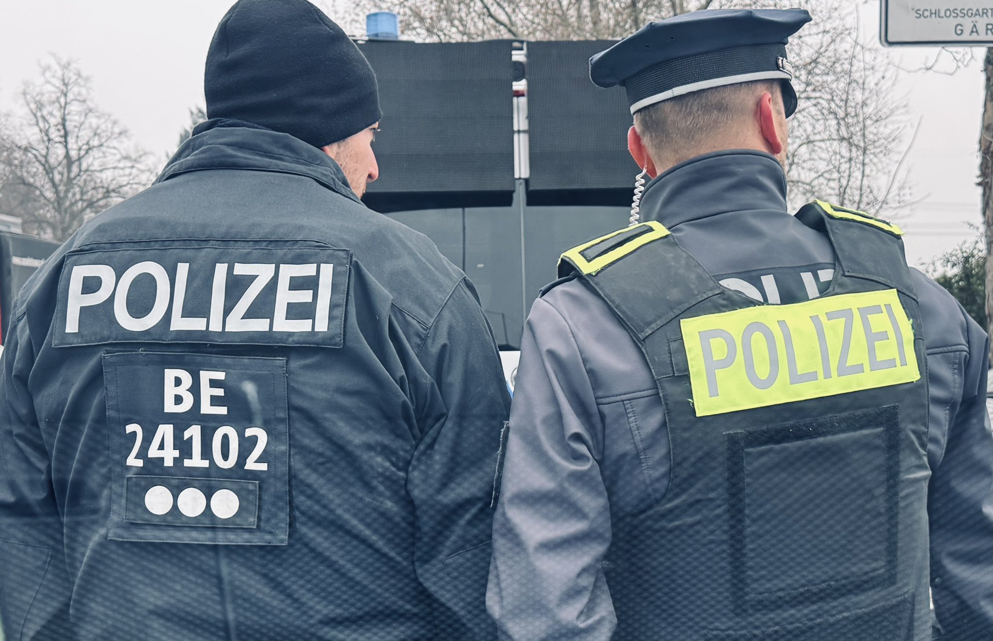 niemieccy policjanci