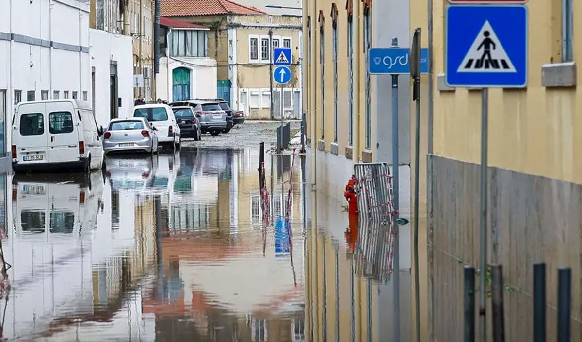 powódź w Portugalii