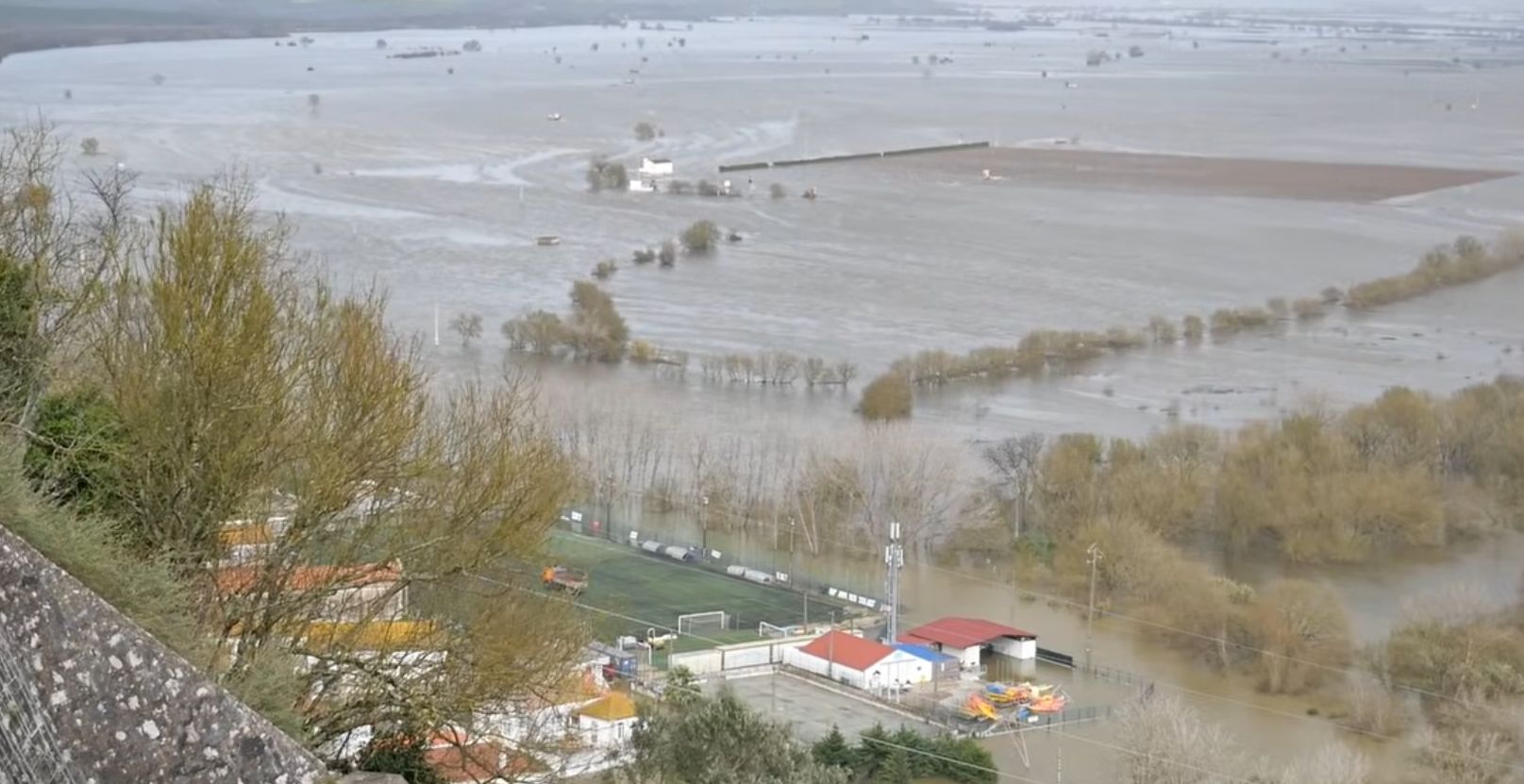 zniszczenia w Portugalii