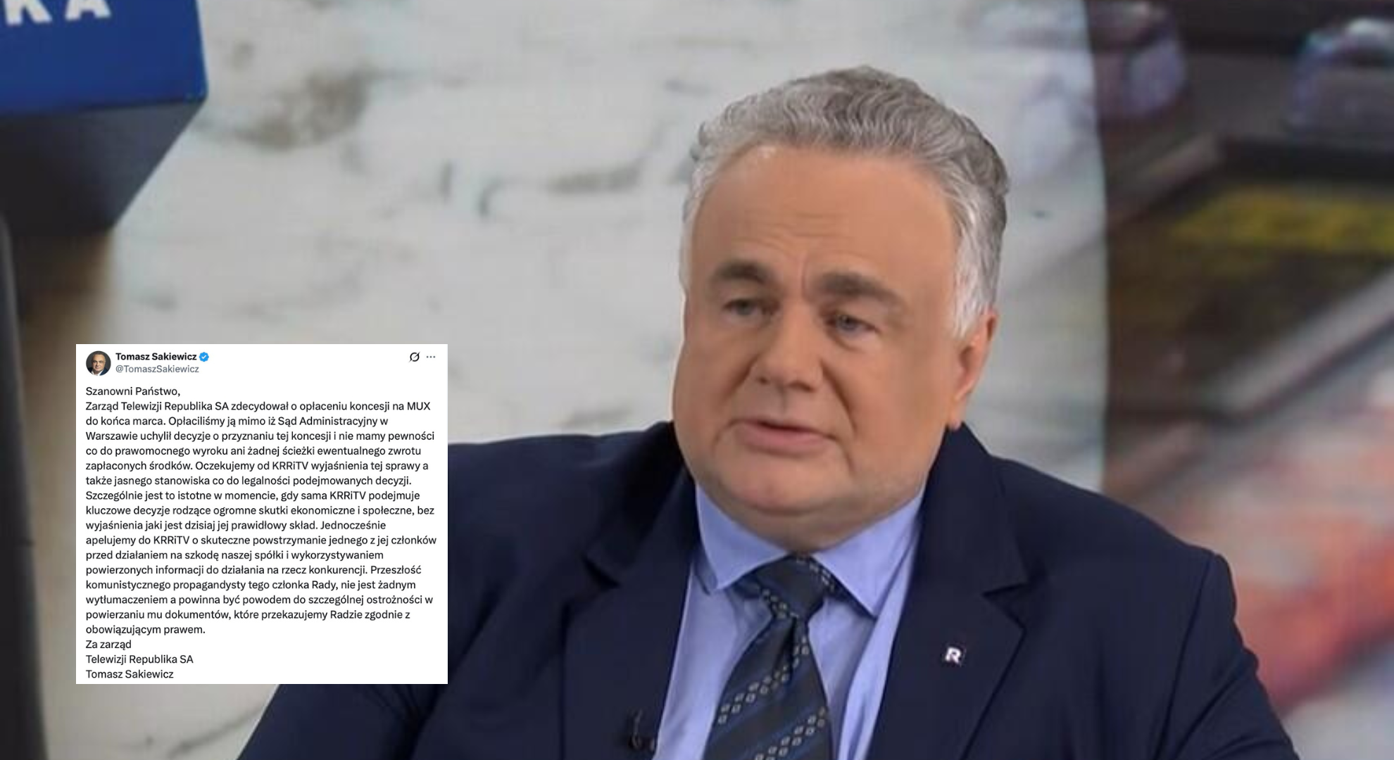 Władza uderza w Republikę