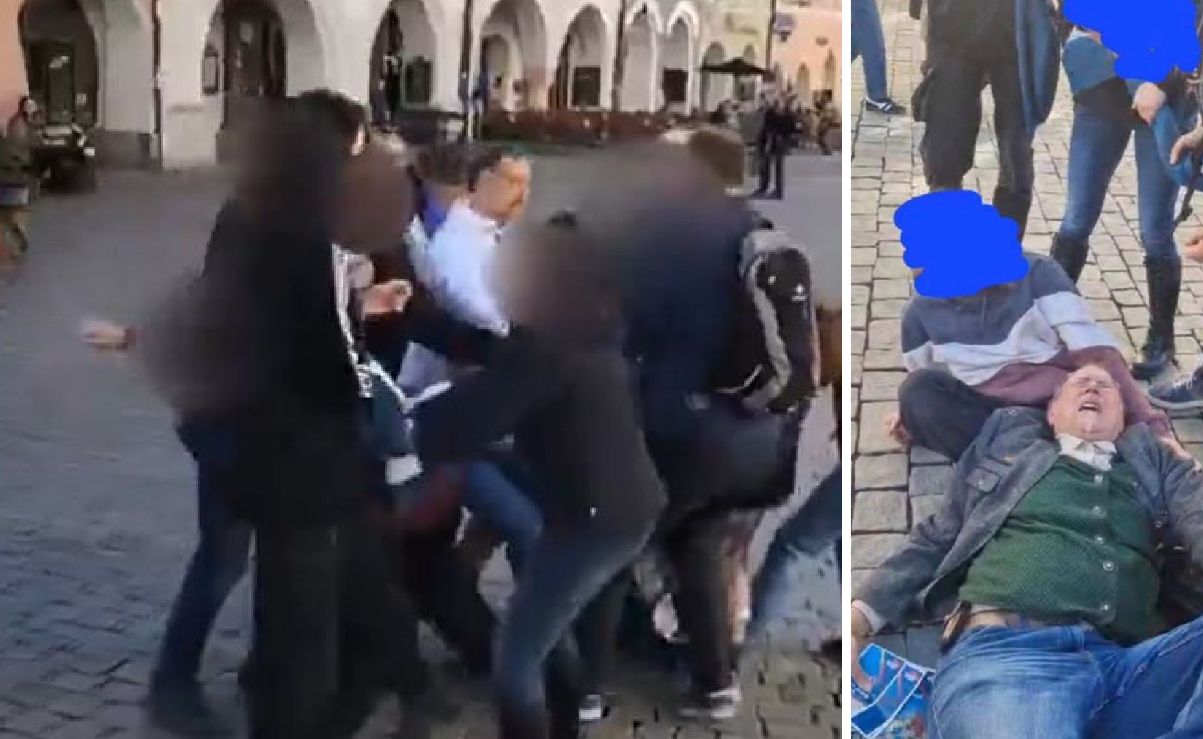 pobicie kandydata AfD na burmistrza w Rosenheim