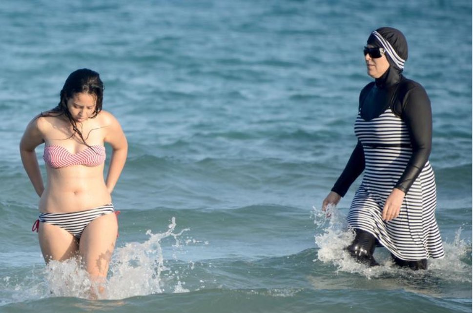koniec z burkini w miejscach publicznych