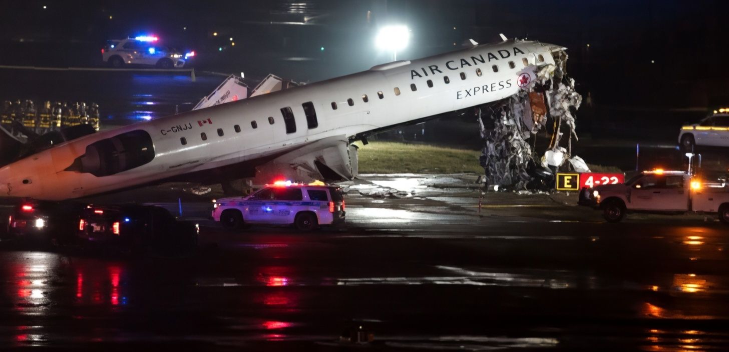 wypadek na lotnisku LaGuardia