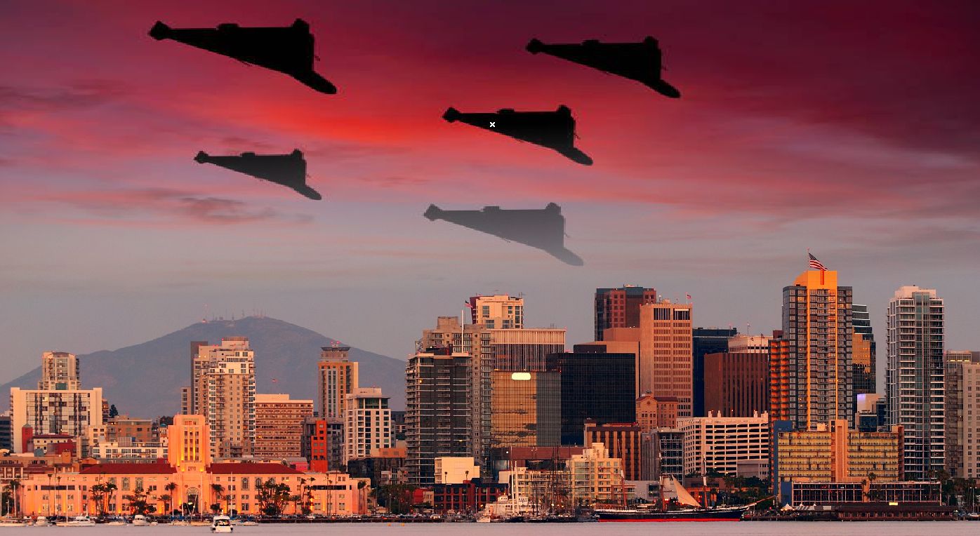 planowany atak na zachodnie wybrzeże USA