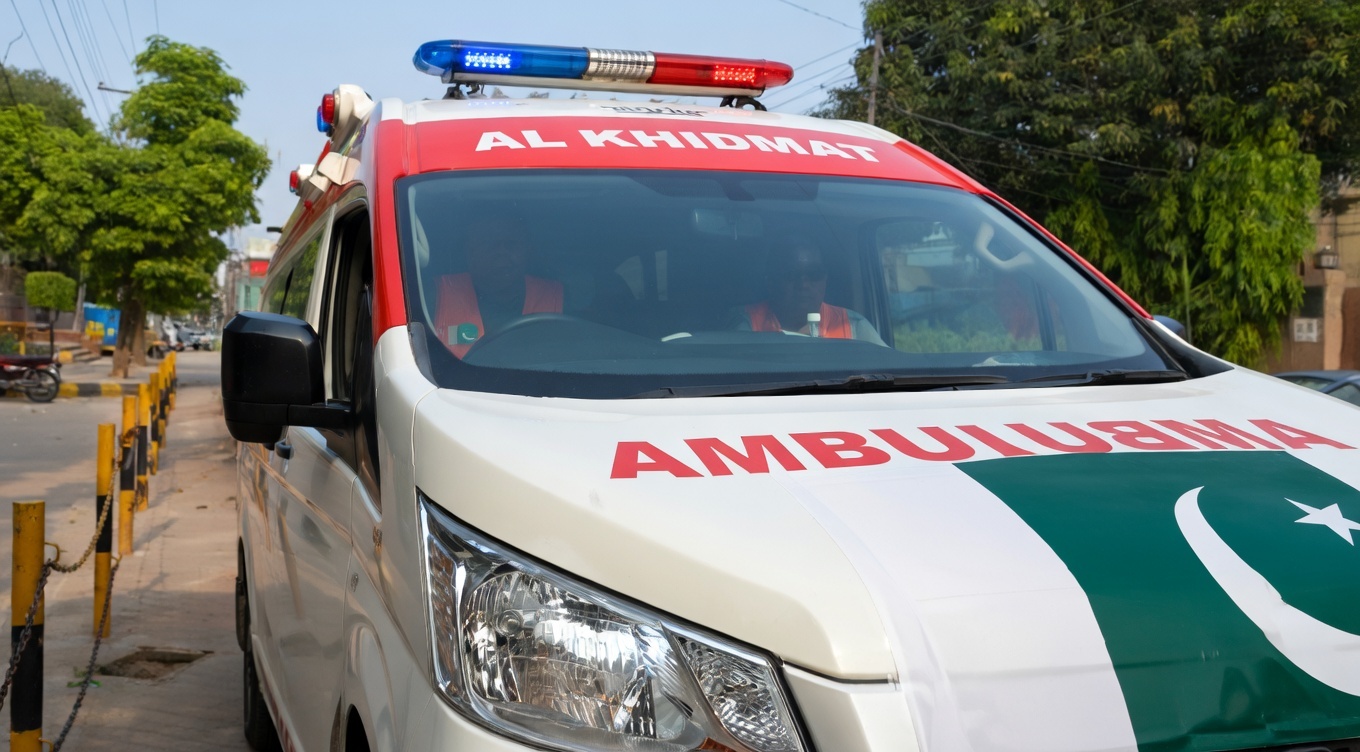 pogotowie ratunkowe w Pakistanie
