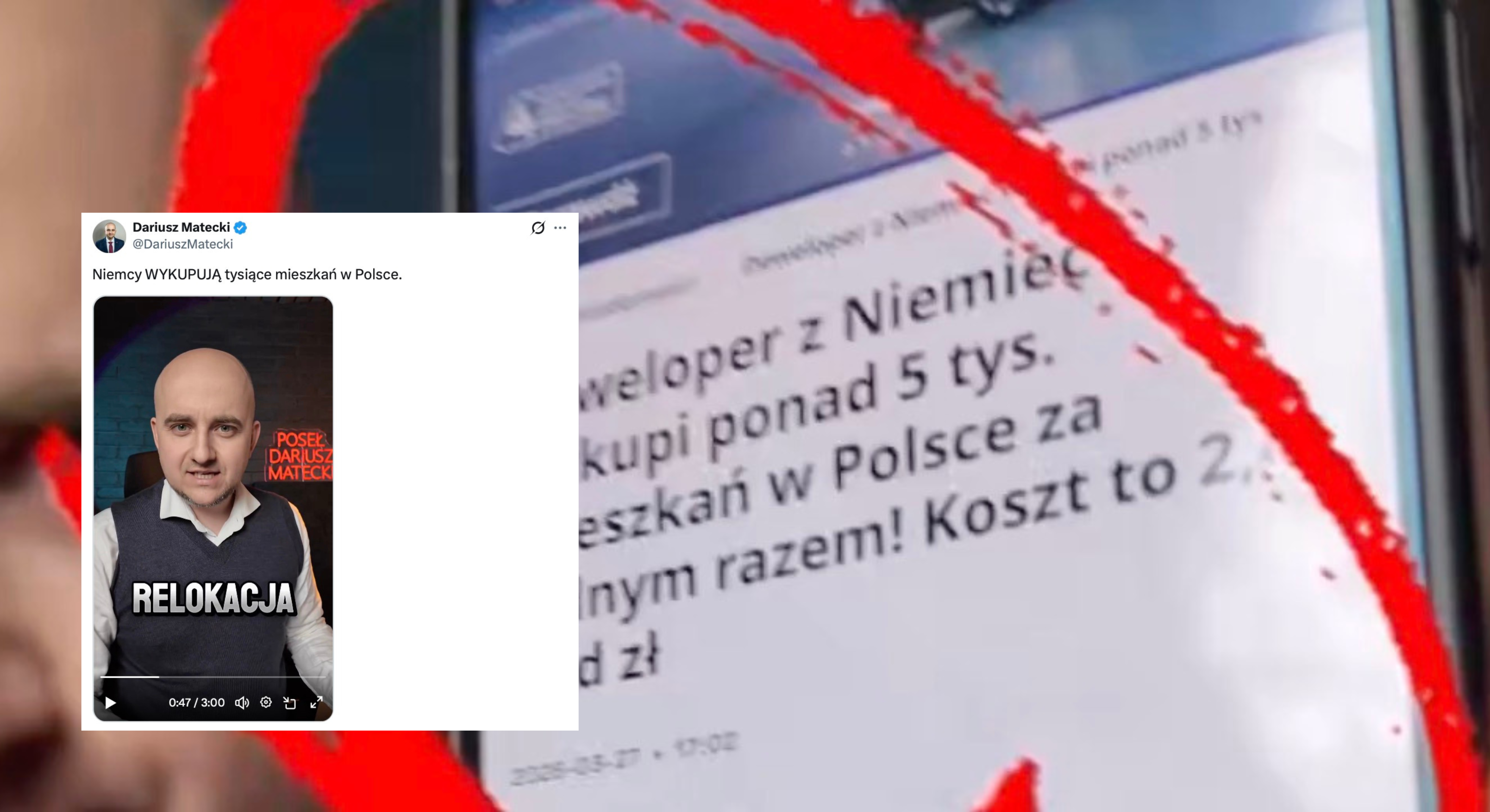 Niemcy wykupują tysiące mieszkań. Matecki alarmuje