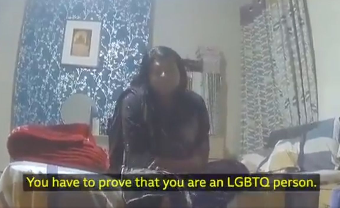 fragment reportażu BBC