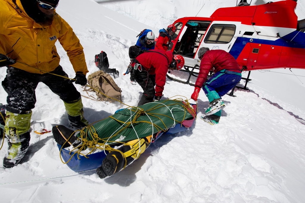 akcja ratownicza w Himalajach