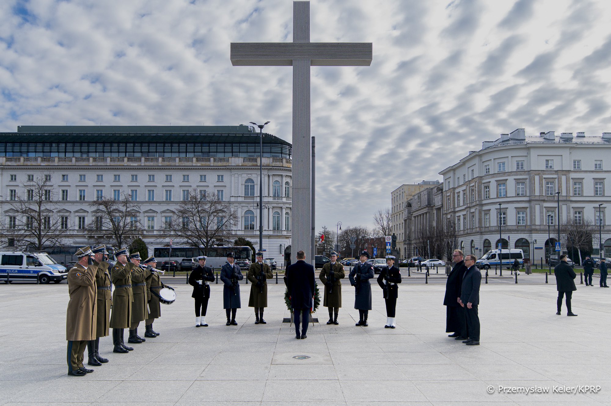 Nawrocki oddał hołd papieżowi. Mocne słowa o Polsce i wolności