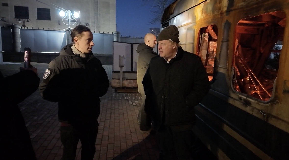 Boris Johnson w strefie śmierci