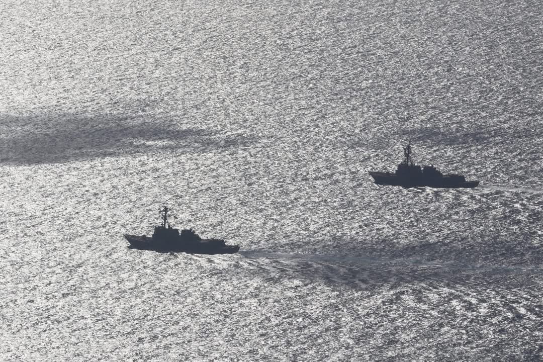 dwa amerykańskie niszczyciele