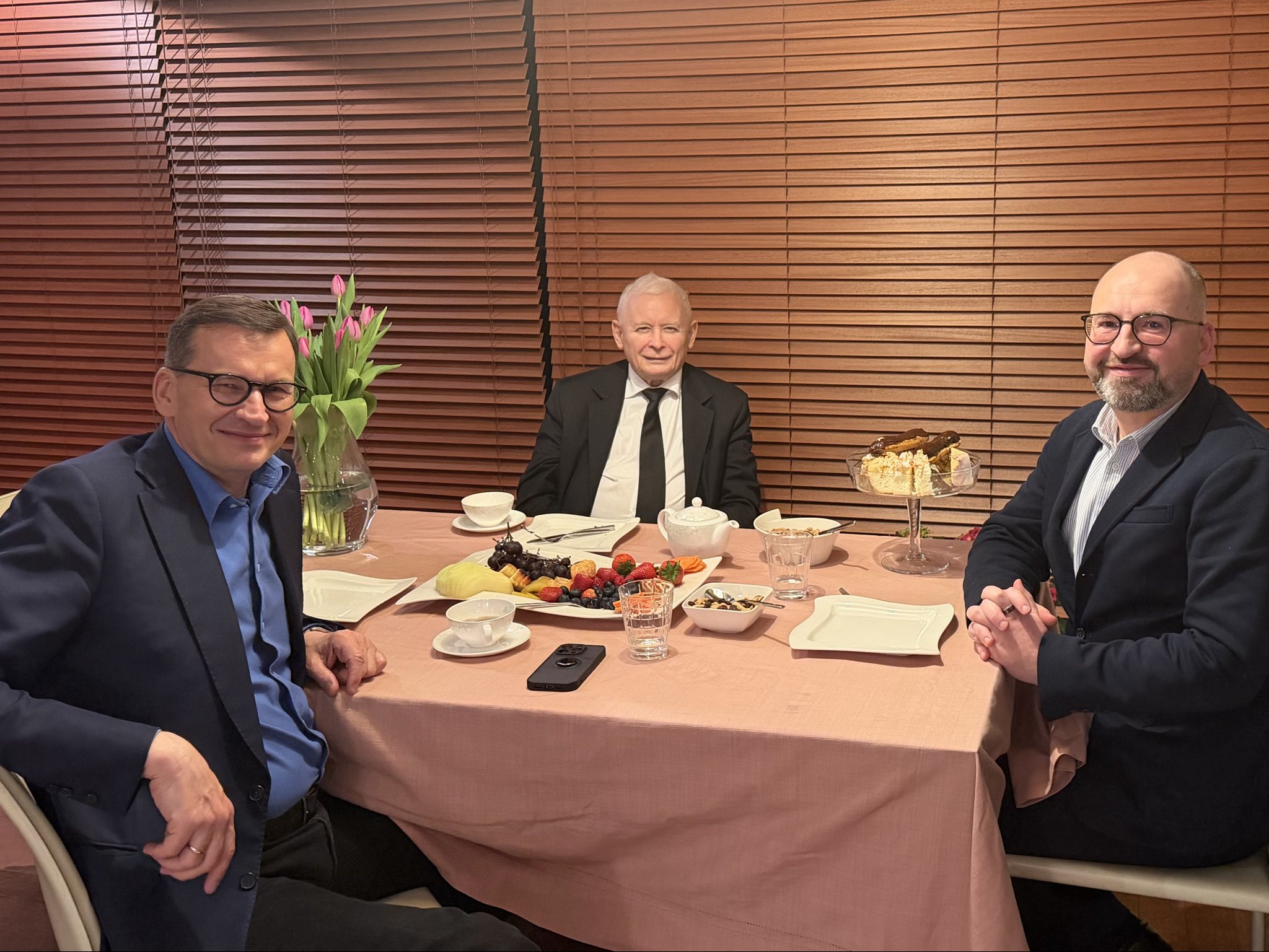 spotkanie Kaczyński - Morawiecki