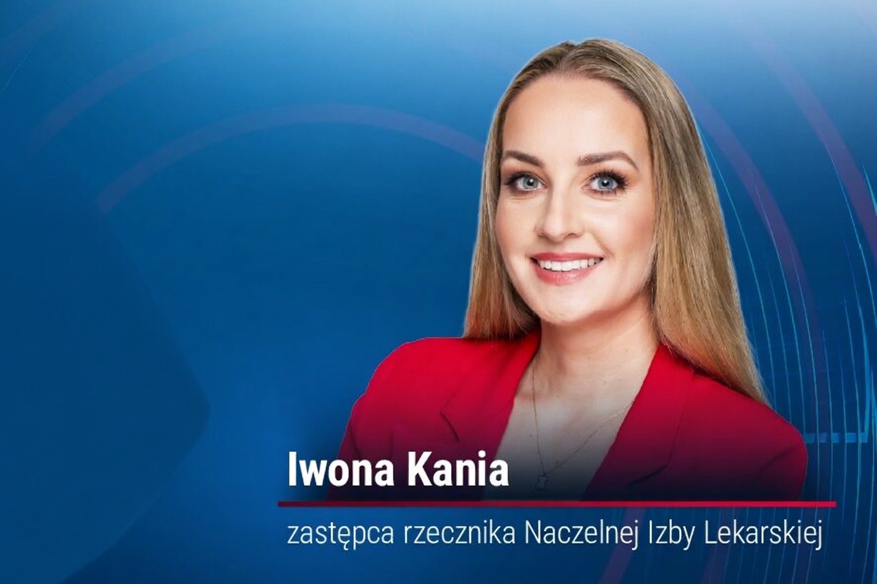 Iwona Kania, zastępca rzecznika prasowego Naczelnej Izby Lekarskiej