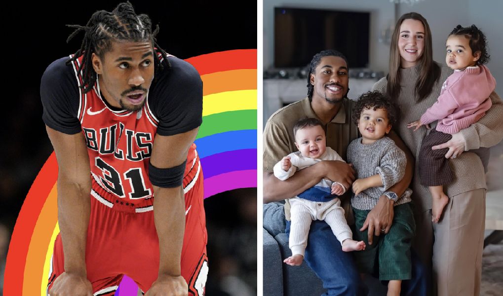 Jaden Ivey z rodziną