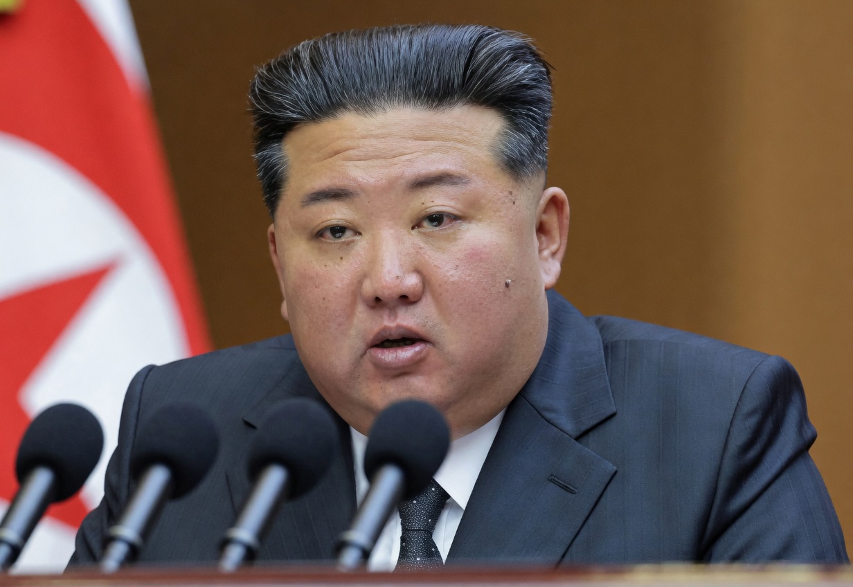 Dyktator Korei Płn. Kim Dzong Un