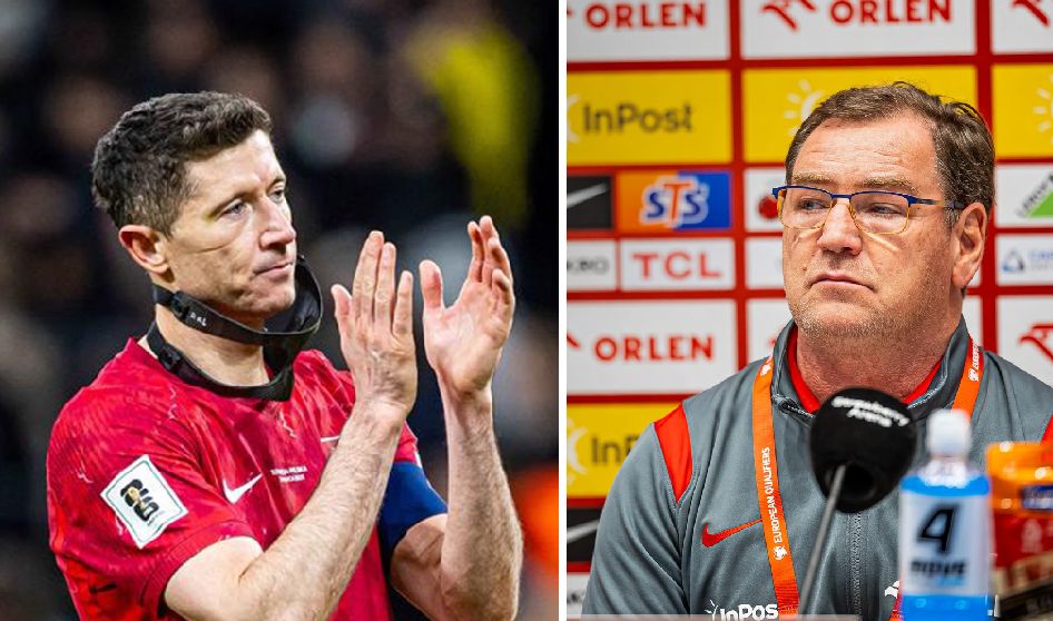 Robert Lewandowski i Jan Urban