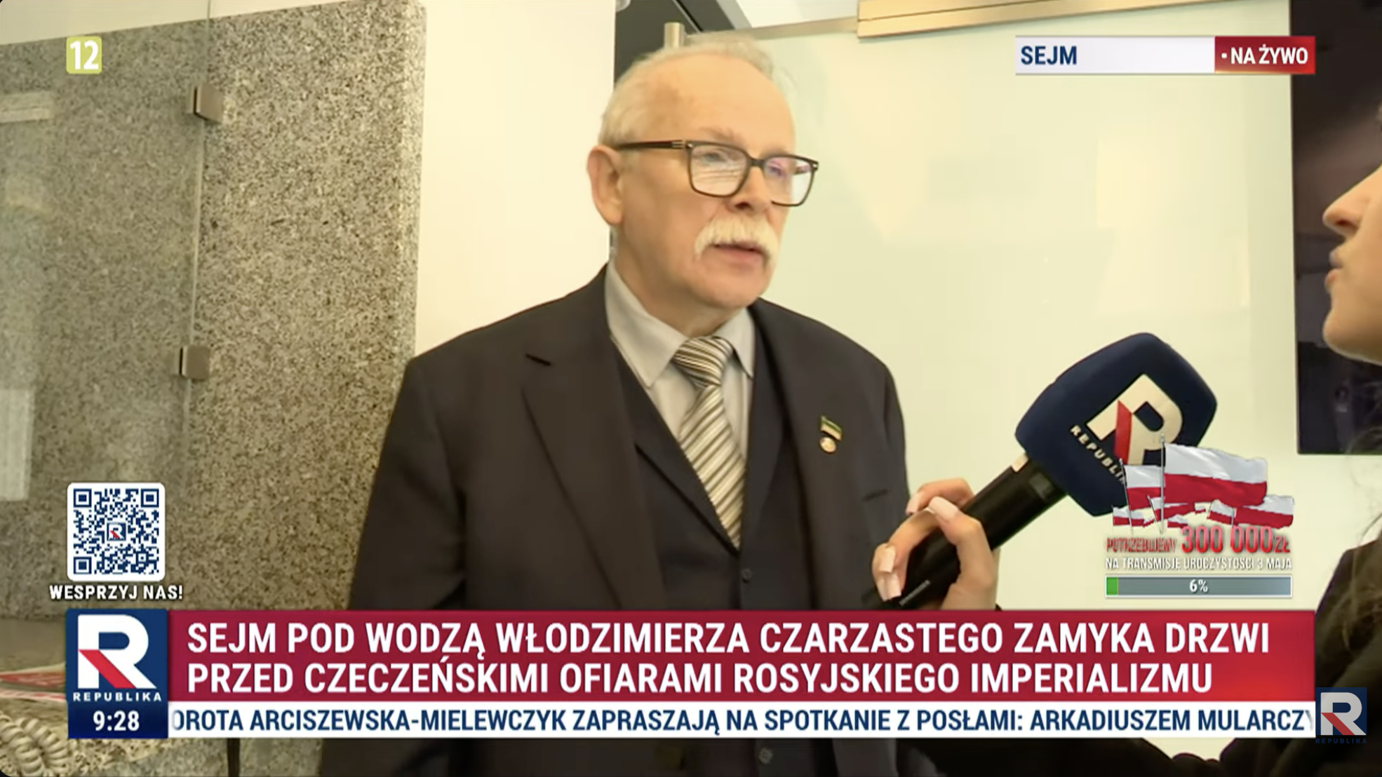 Nie wpuszczono do Sejmu bohaterów walki z Rosją. Burza po decyzji w Sejmie