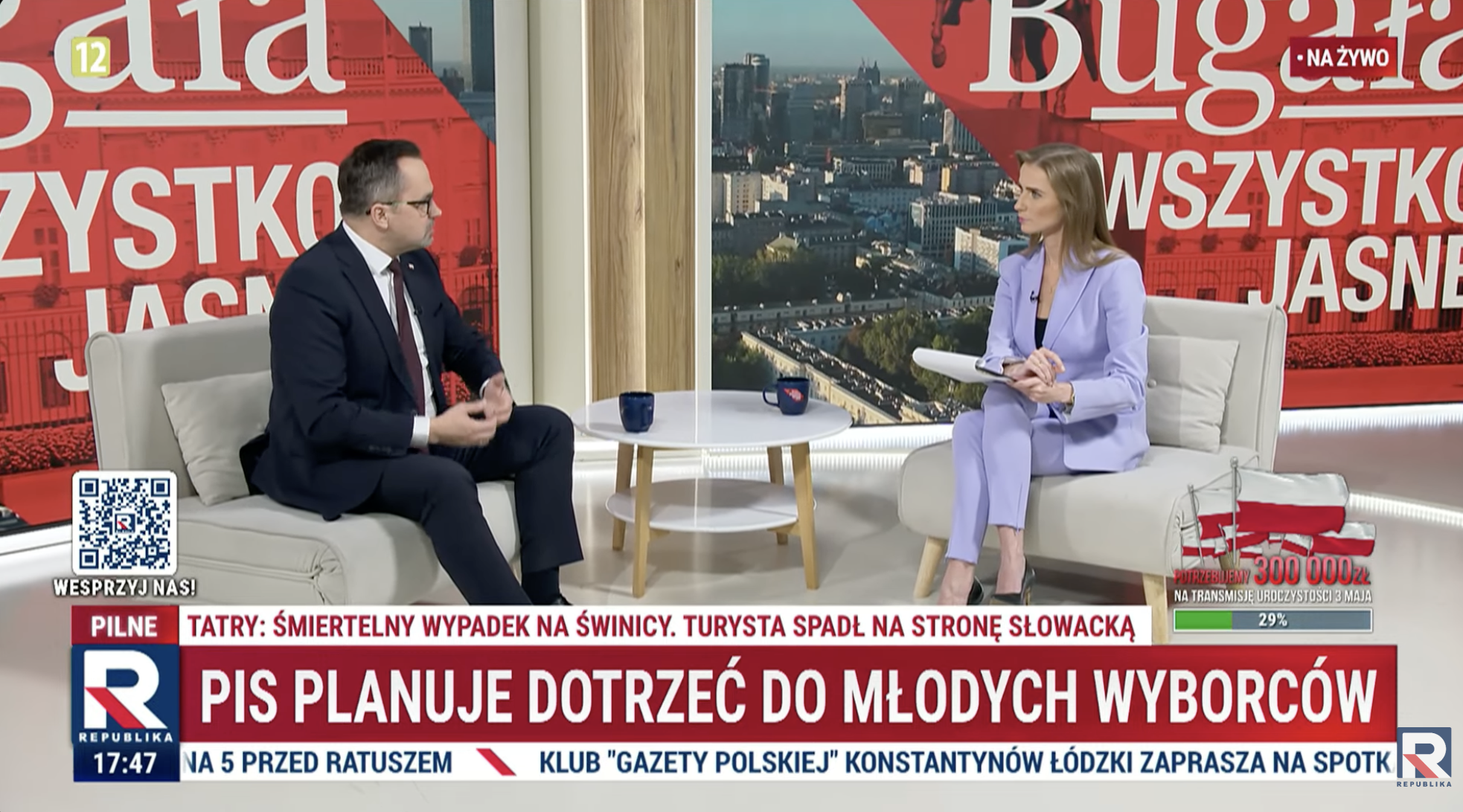 Marcin Horała o Tusku, zdrowiu i przyszłości PiS