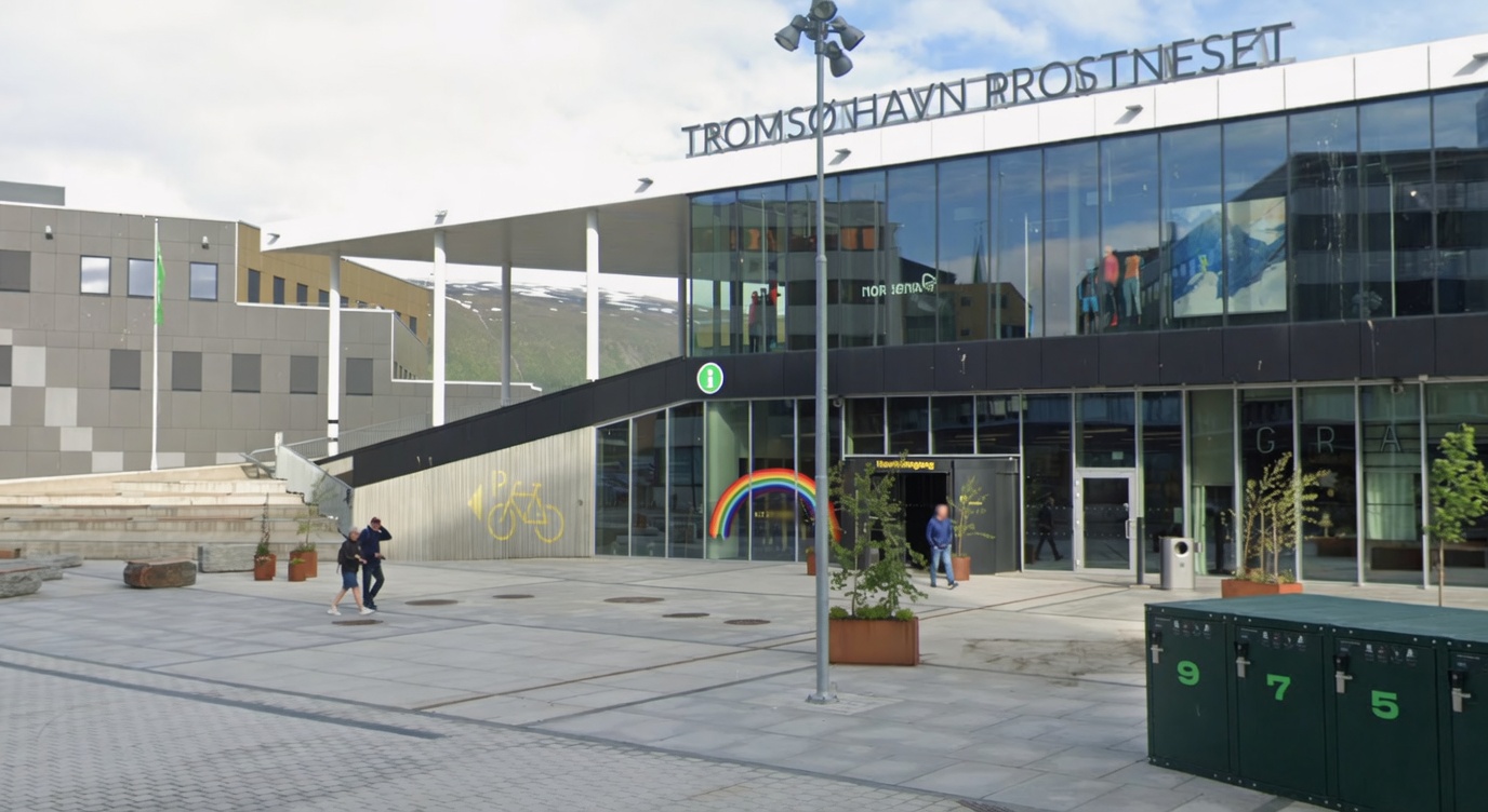 Tromsø, pobliże portu