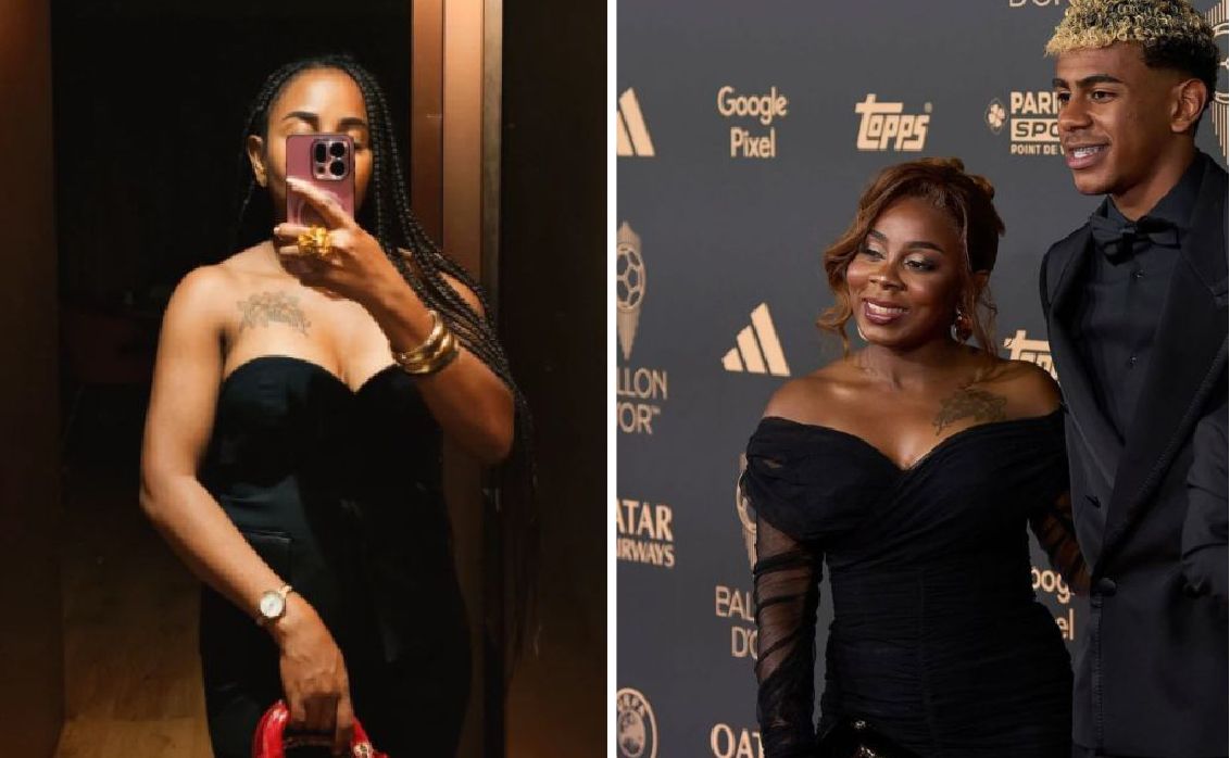 Lamine Yamal z mamą