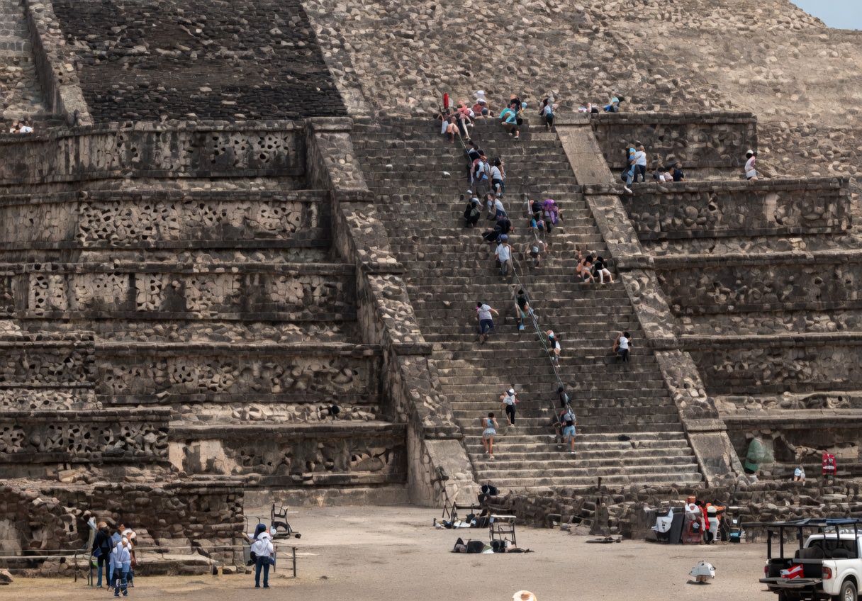 strzelanina w strefie archeologicznej w Meksyku