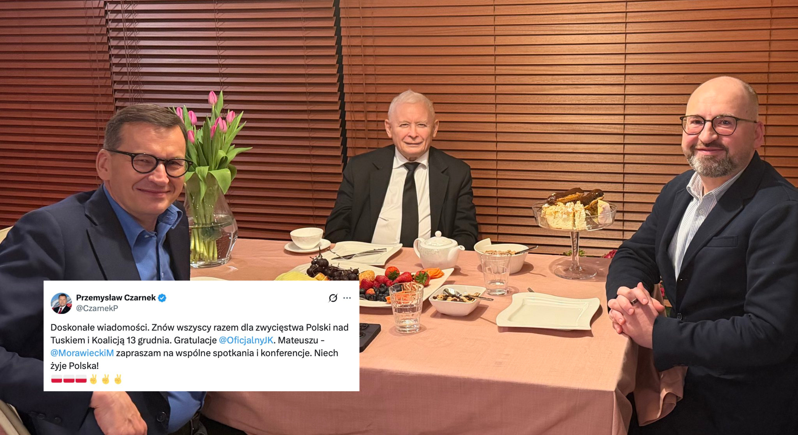 PiS jednoczy się po spotkaniu Kaczyńskiego i Morawieckiego