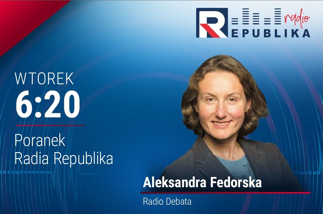 Aleksandra Fedorska w Radiu Republika