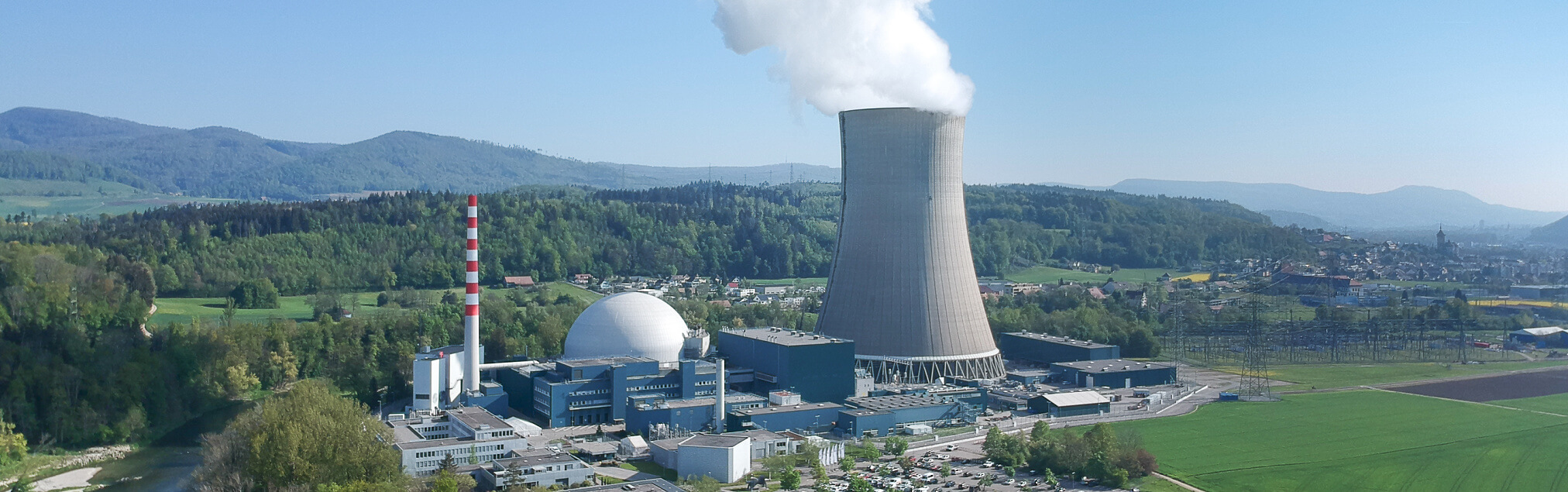 Elektrownia jądrowa w Gösgen w Szwajcarii