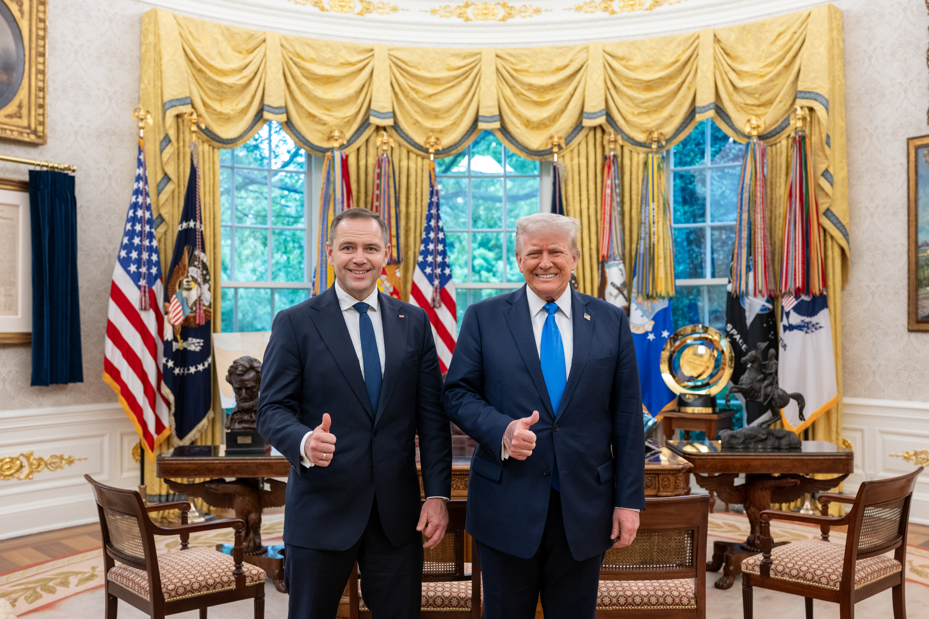 Trump i Nawrocki