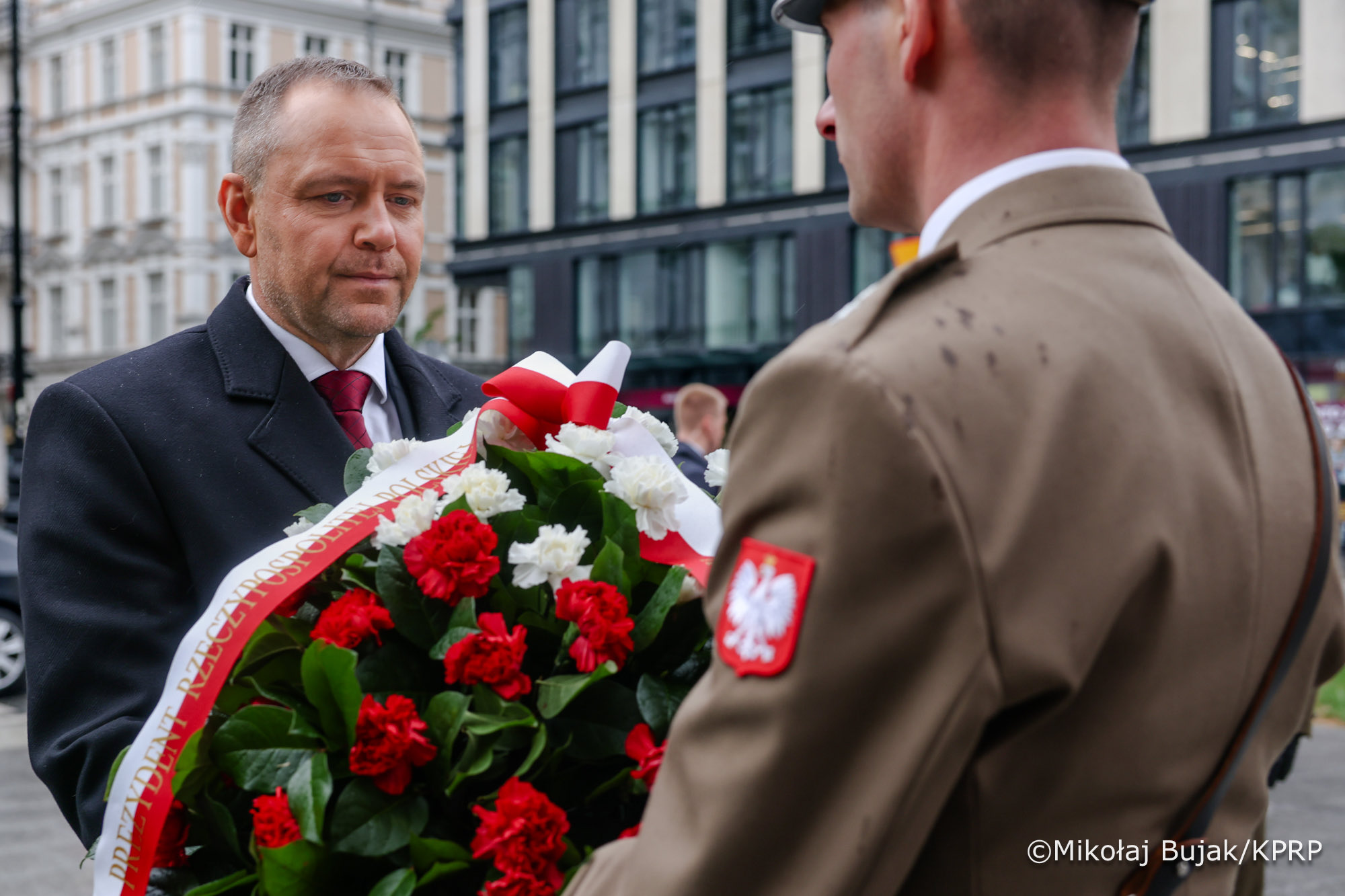 Karol Nawrocki uczcił rocznicę rolniczej Solidarności