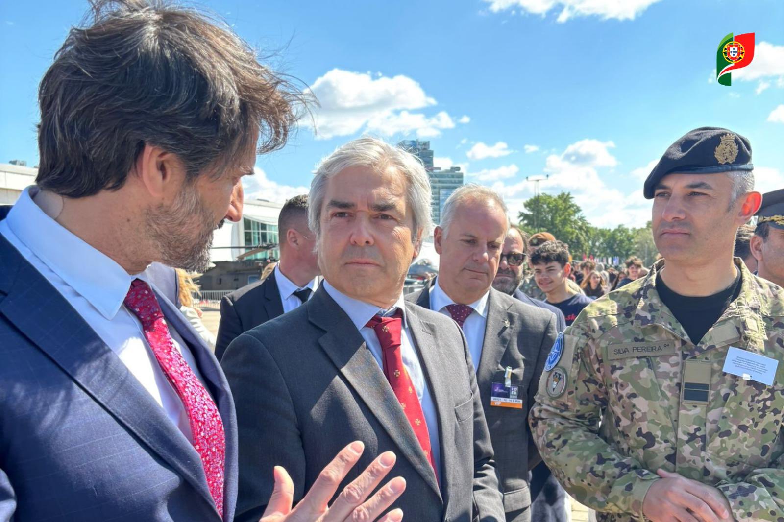Minister Obrony Portugalii Nuno Melo