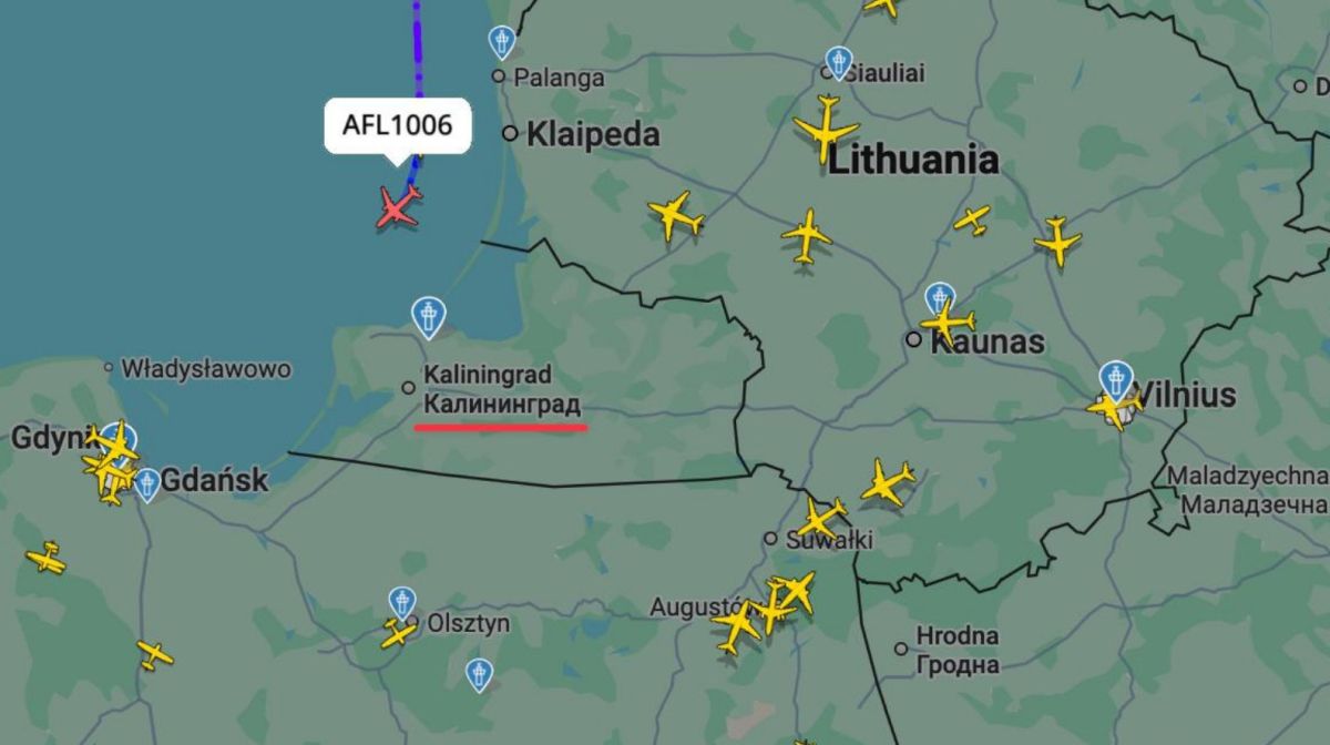 Kaliningrad wyłączony