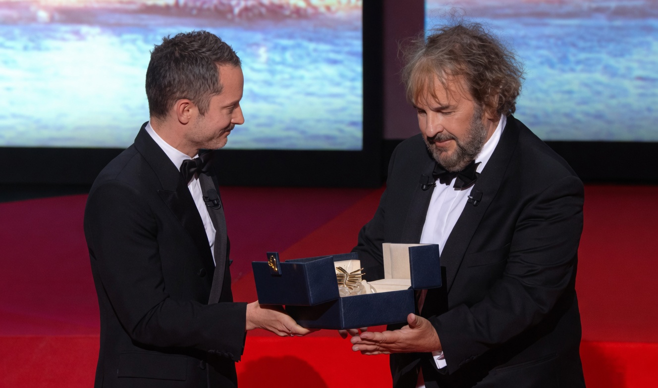 Peter Jackson odbiera Honorową Złotą Palmę