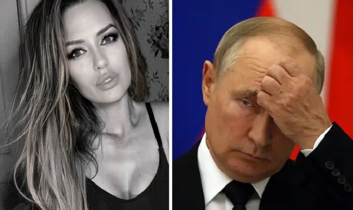 Victoria Bonya i Władimir Putin
