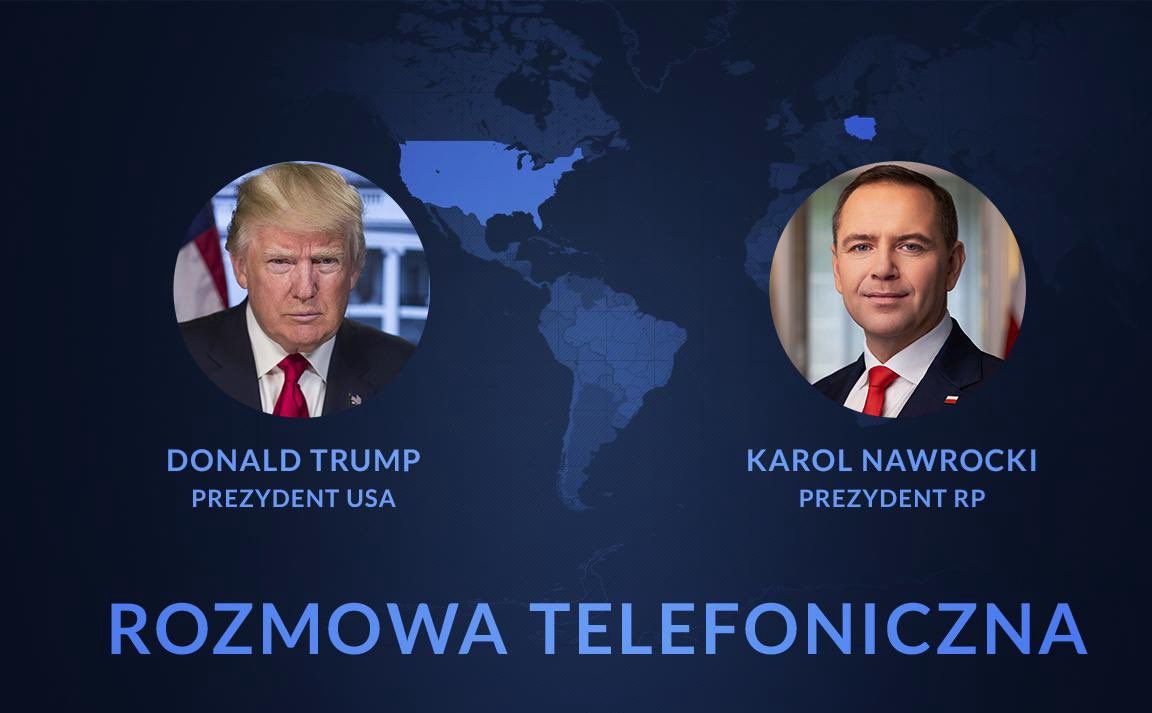 rozmowa telefoniczna Nawrocki-Trump