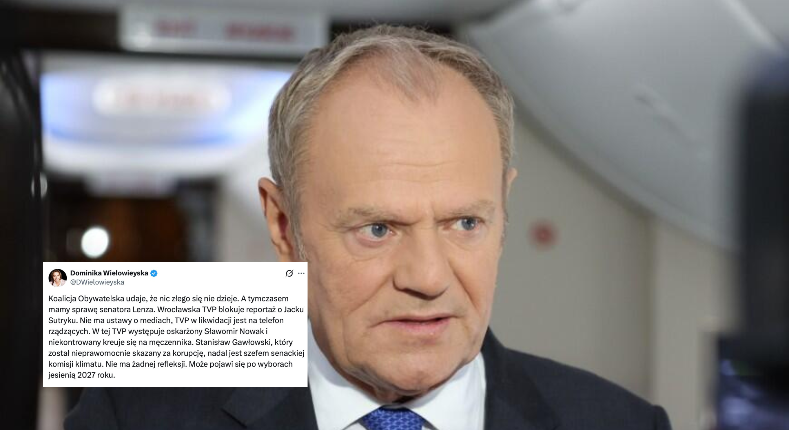 Wielowieyska krytykuje KO i Tuska