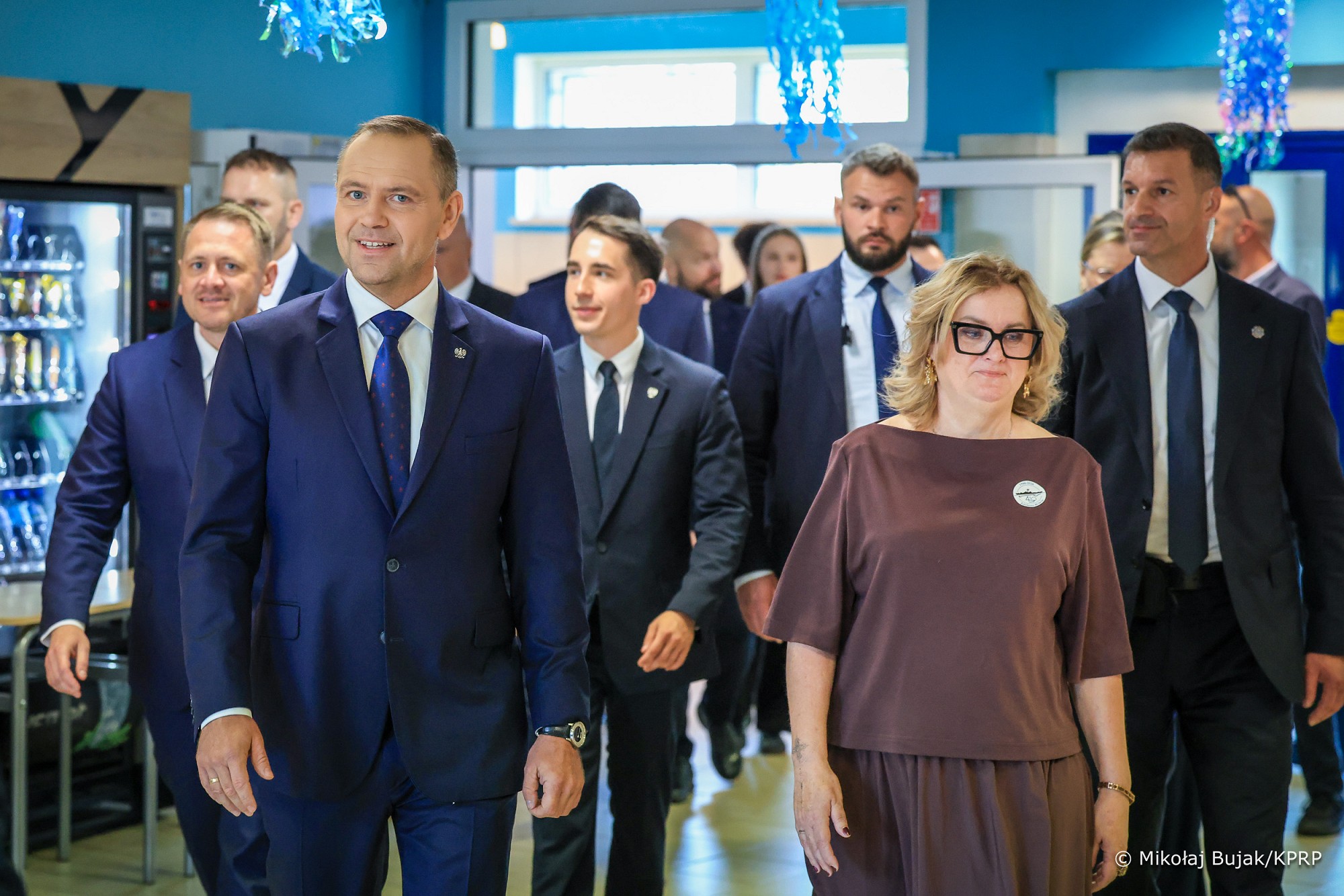 Nawrocki w Gdańsku na jubileuszu szkoły