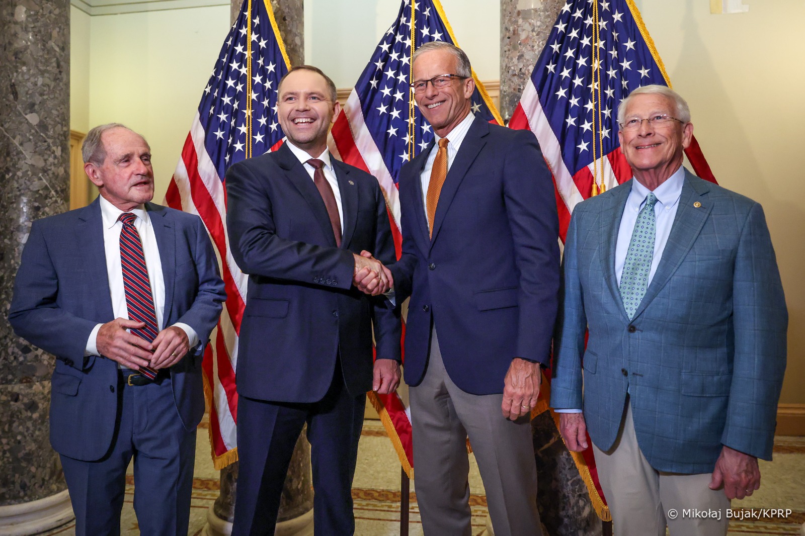 spotkanie Nawrockiego z senatorami USA