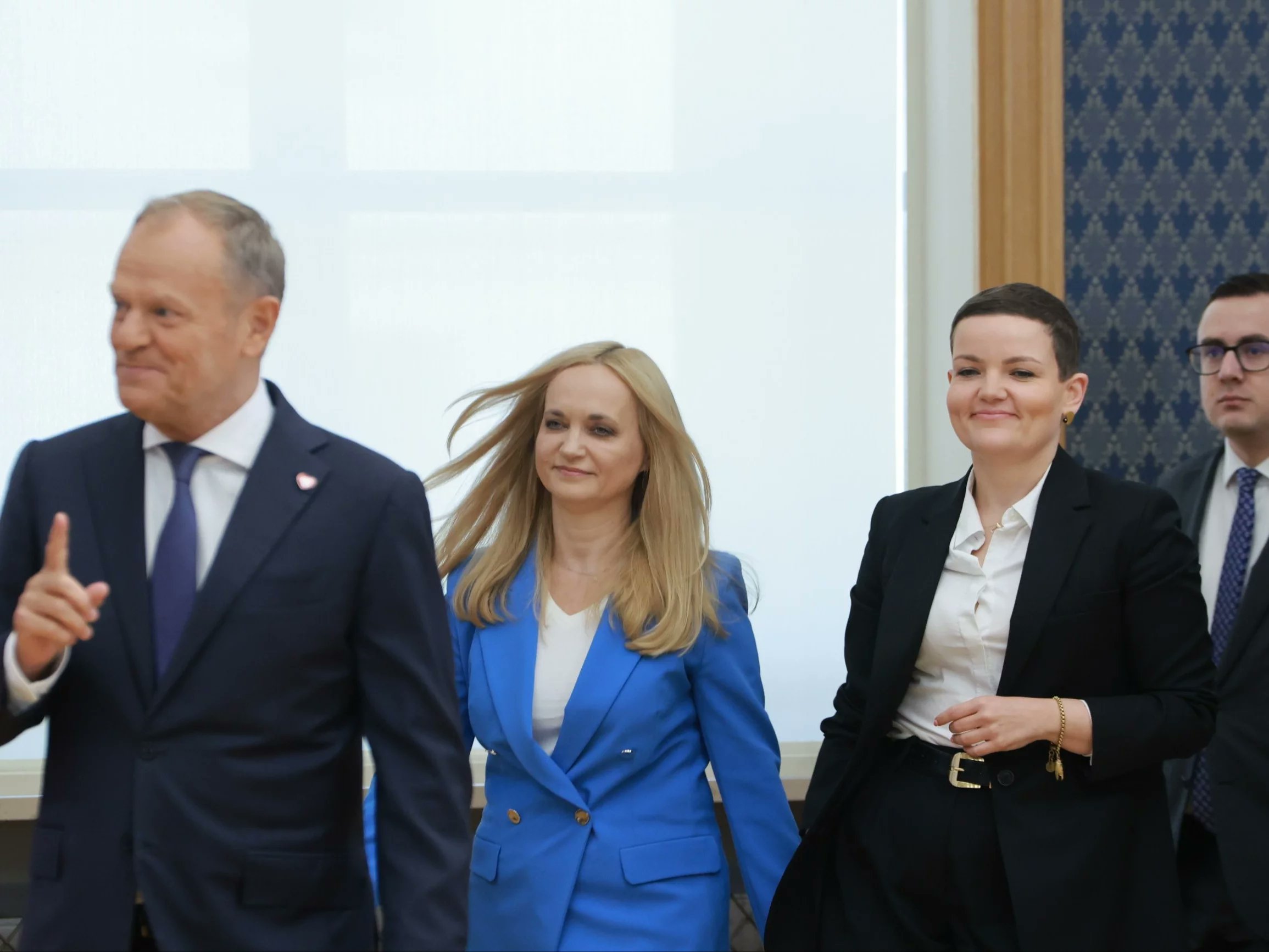 Donald Tusk i Jolanty Sobierańskiej-Grendy