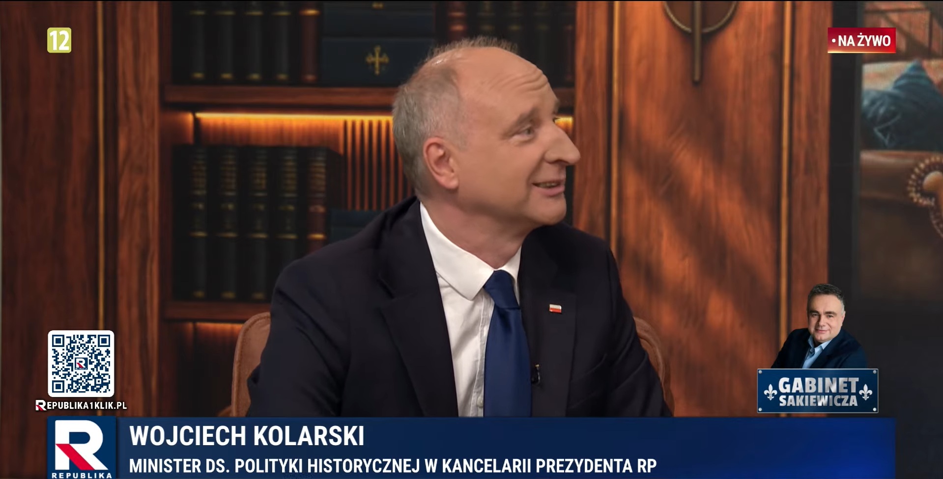 Wojciech Kolarski, Kancelaria Prezydenta RP, Gabinet Sakiewicza