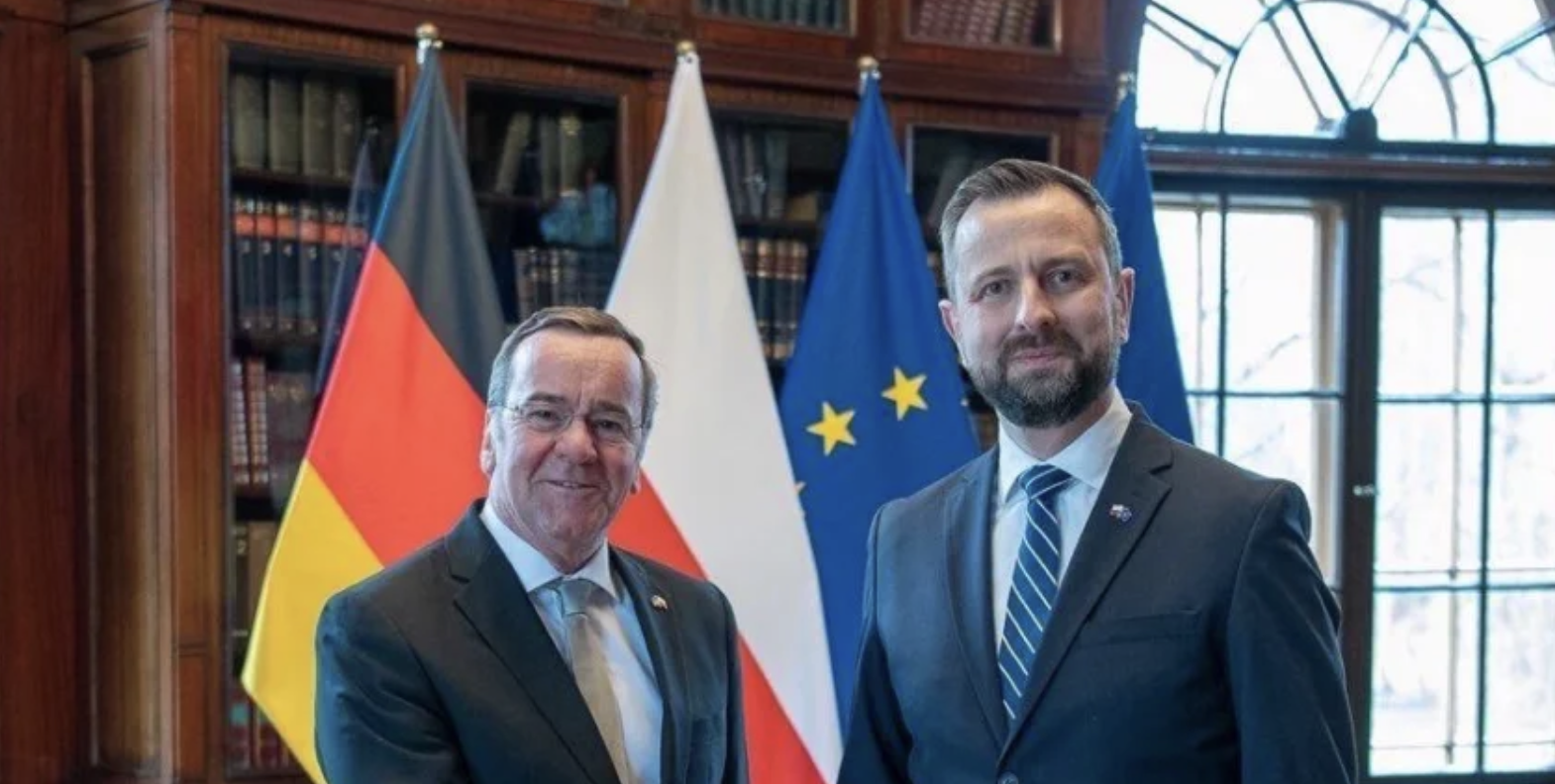 Boris Pistorius i Władysław Kosiniak Kamysz