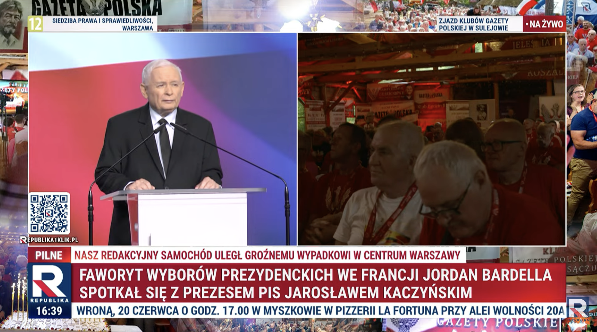 Kaczyński i Bardella o przyszłości Europy