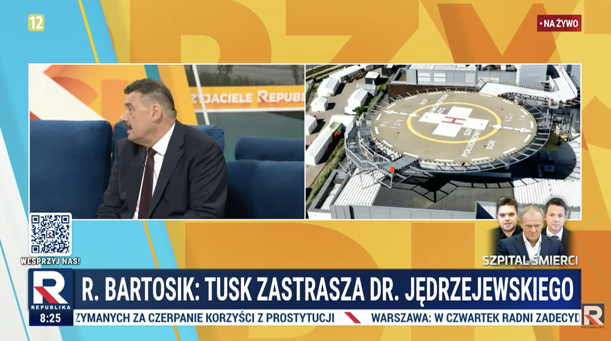 Bartosik ostro o Tusku ws. Szpitala Południowego: „Nie możemy się bać mówić prawdy”