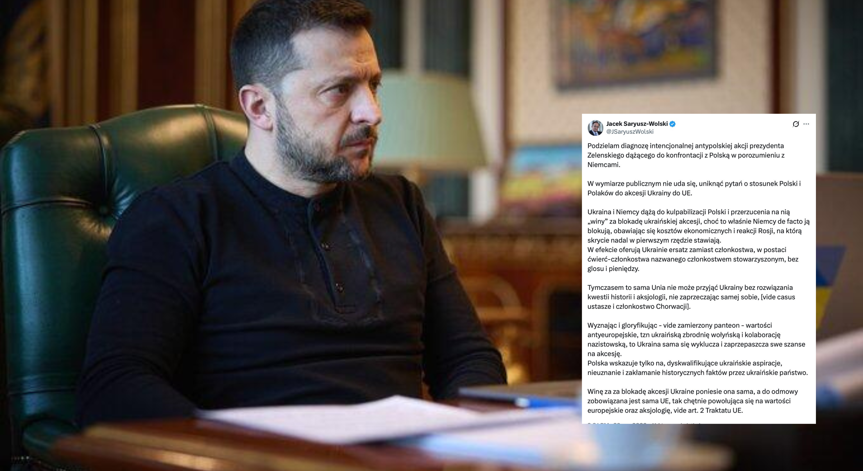 Saryusz-Wolski o Ukrainie i UE