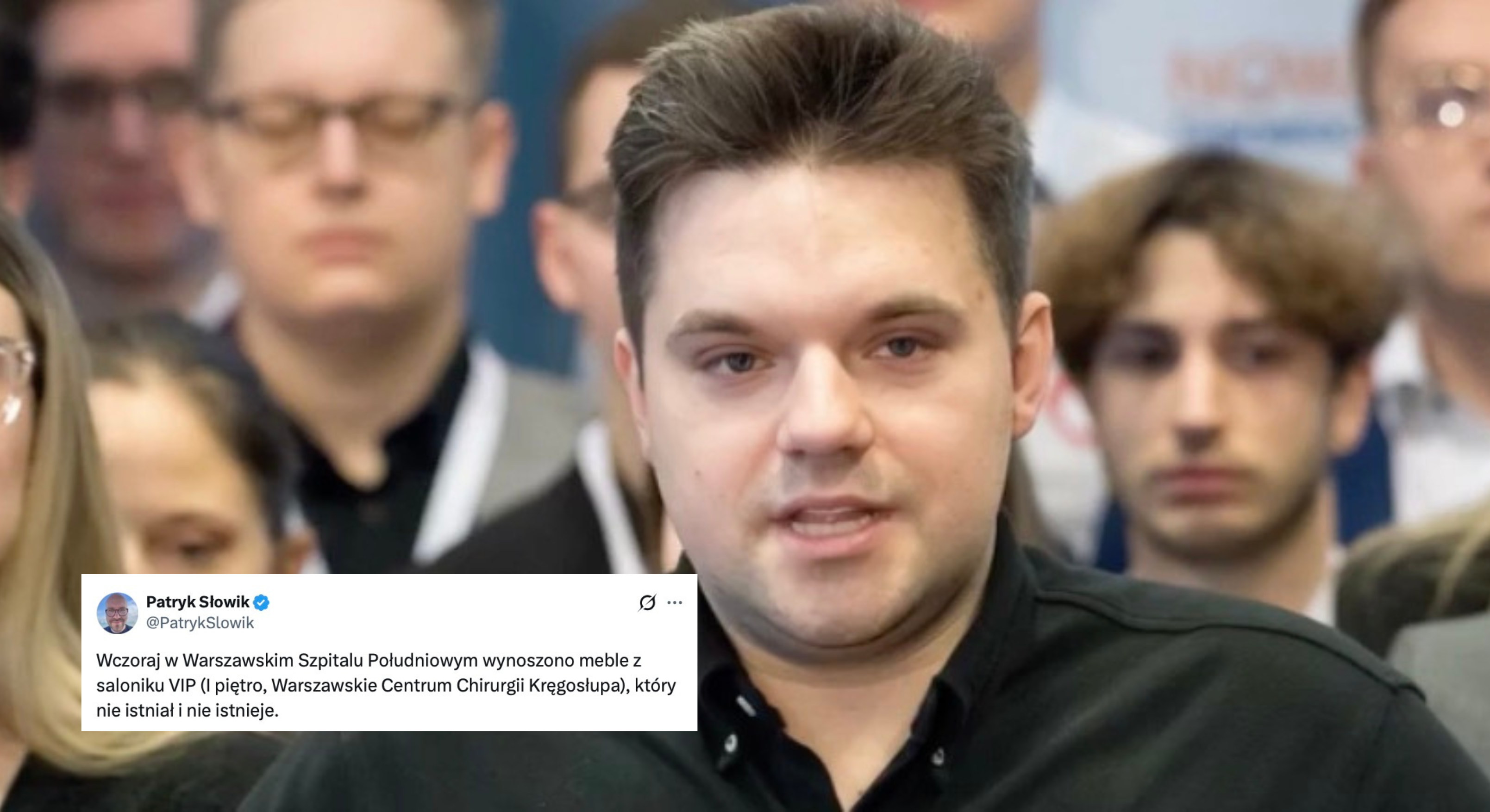Patryk Słowik ujawnia nowe fakty ws. pokoju VIP