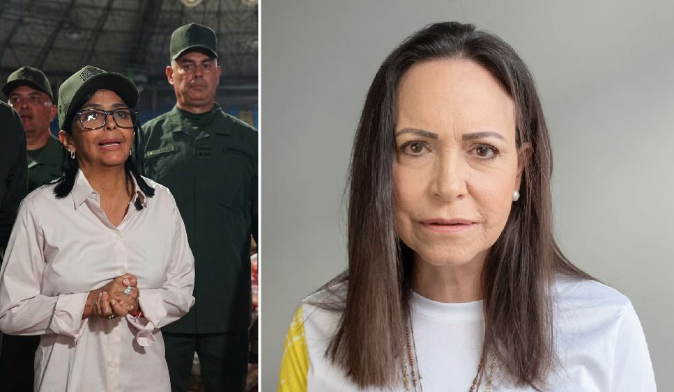 Delcy Rodriguez i Maria Corina Machado