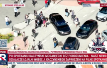 Politycy opuszczają spotkanie na Nowogrodzkiej