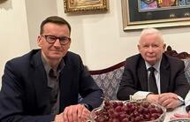 Jarosław Kaczyński i Mateusz Morawiecki Jarosław Kaczyński i Mateusz Morawiecki