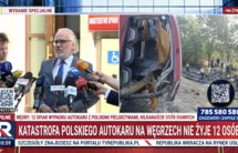 Nowe informacje MSZ po wypadku polskiego autokaru na Węgrzech