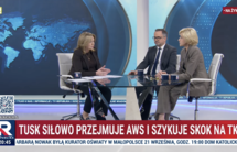 Marcin Horała i Urszula Pasławska komentowali w Republice atak na Akademię Wymiaru Sprawiedliwości oraz działania Waldemara Żurka.
